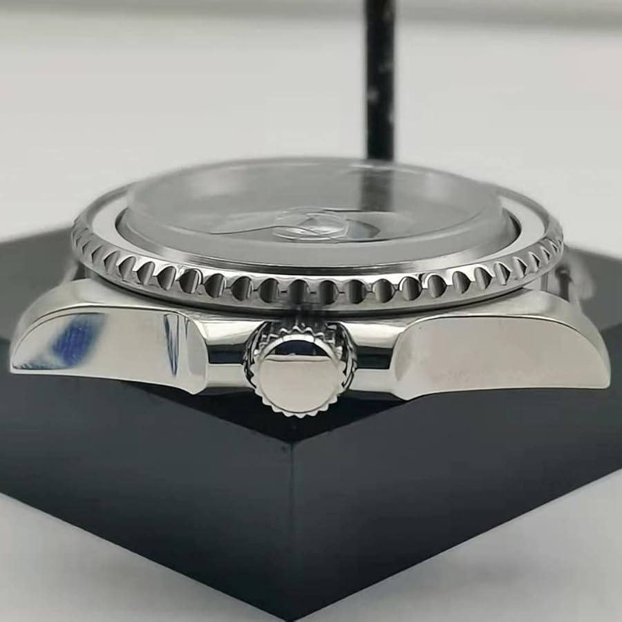Amazon | 腕時計 ケース ブラック セラミックベゼルインサート